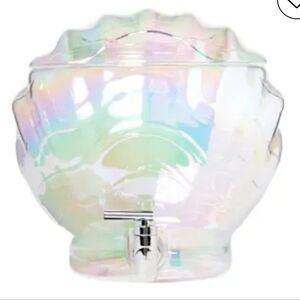 NWT Sun Squad Iridescent Shell Drink Dispenser